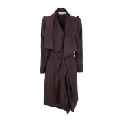 Washi & Wool Coat Issey Miyake , Brown , Dames