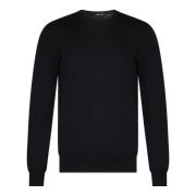 Zwarte Crewneck Sweater voor Mannen Tom Ford , Black , Heren