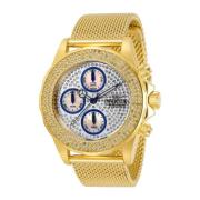 Pro Diver Dames Quartz Horloge Invicta Watches , Yellow , Dames