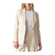 Tatum Blazer in Beige Beaumont , Beige , Dames