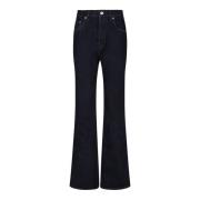 Blauwe Denim Jeans Burberry , Blue , Dames