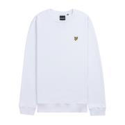 Crewneck Lyle & Scott , White , Heren