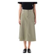 Grijs Groene Laurie Rok A.p.c. , Gray , Dames