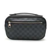 Pre-owned Canvas louis-vuitton-bags Louis Vuitton Vintage , Black , Da...