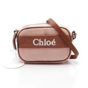 Pre-owned Leather shoulder-bags Chloé Pre-owned , Pink , Dames