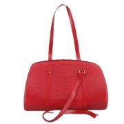 Pre-owned Leather louis-vuitton-bags Louis Vuitton Vintage , Red , Dam...