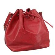 Pre-owned Leather louis-vuitton-bags Louis Vuitton Vintage , Red , Dam...