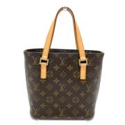 Pre-owned Cotton louis-vuitton-bags Louis Vuitton Vintage , Brown , Da...