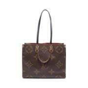 Pre-owned Leather louis-vuitton-bags Louis Vuitton Vintage , Brown , D...