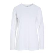 Witte Katoenen Blouse Osaka Stijl Bitte Kai Rand , White , Dames