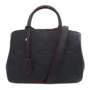 Pre-owned Leather louis-vuitton-bags Louis Vuitton Vintage , Blue , Da...