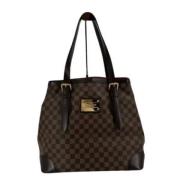 Pre-owned Canvas totes Louis Vuitton Vintage , Brown , Dames