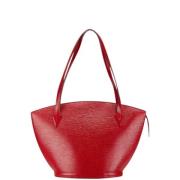 Pre-owned Leather louis-vuitton-bags Louis Vuitton Vintage , Red , Dam...