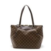 Pre-owned Canvas louis-vuitton-bags Louis Vuitton Vintage , Brown , Da...