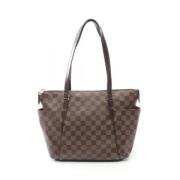 Pre-owned Canvas totes Louis Vuitton Vintage , Brown , Dames