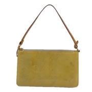 Pre-owned Leather louis-vuitton-bags Louis Vuitton Vintage , Yellow , ...