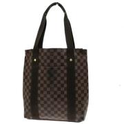 Pre-owned Canvas louis-vuitton-bags Louis Vuitton Vintage , Brown , Da...