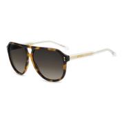 Havana Brown Shaded Zonnebril Isabel Marant , Brown , Dames