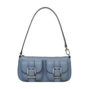 Blauwe Schoudertas 'Zoe' Michael Kors , Blue , Dames