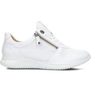 Witte Breeze Dames Sneakers Hartjes , White , Dames