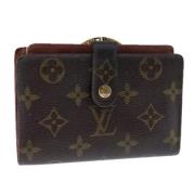 Pre-owned Canvas wallets Louis Vuitton Vintage , Brown , Dames