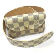 Pre-owned Cotton louis-vuitton-bags Louis Vuitton Vintage , White , Da...