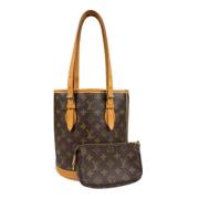 Pre-owned Canvas louis-vuitton-bags Louis Vuitton Vintage , Brown , Da...