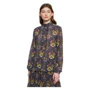 Eros print blouse Antik Batik , Multicolor , Dames