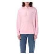 Klassieke Katoenmix Hoodie met Koord Polo Ralph Lauren , Pink , Heren