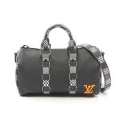 Pre-owned Leather louis-vuitton-bags Louis Vuitton Vintage , Black , D...