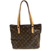 Pre-owned Canvas totes Louis Vuitton Vintage , Brown , Dames