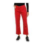 Slim Fit Denim Jeans Armani Jeans , Red , Dames