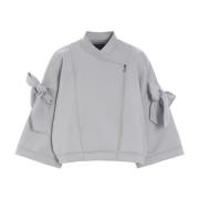 Neopreen jas met strikdetails Bitte Kai Rand , Gray , Dames