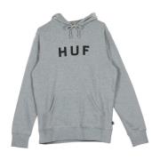 Grijze Heather Heren Hoodie Essentials HUF , Gray , Heren