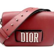 Pre-owned Fabric dior-bags Dior Vintage , Red , Dames