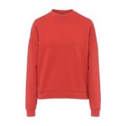 Rode Sweatshirt A-08-11159 Stijl Anine Bing , Red , Dames