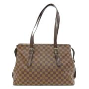 Pre-owned Canvas totes Louis Vuitton Vintage , Brown , Dames