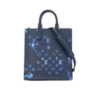 Pre-owned Canvas louis-vuitton-bags Louis Vuitton Vintage , Blue , Dam...