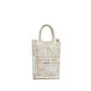 Pre-owned Canvas dior-bags Dior Vintage , White , Dames