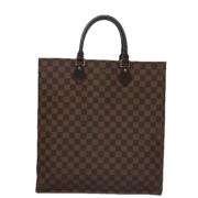 Pre-owned Canvas totes Louis Vuitton Vintage , Brown , Dames