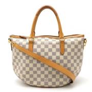 Pre-owned Canvas louis-vuitton-bags Louis Vuitton Vintage , Beige , Da...