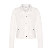 Jessica Sweater HV Polo , White , Dames