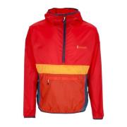 Half-zip Windbreaker met capuchon Cotopaxi , Red , Heren