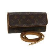 Pre-owned Canvas louis-vuitton-bags Louis Vuitton Vintage , Brown , Da...