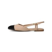 Beige Slingbacks Asley voor dames Unisa , Beige , Dames