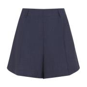 Shorts van wol Givenchy , Blue , Dames