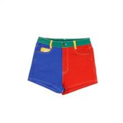 Pantaloncino en blokrokte Karl Kani , Blue , Dames