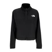 Zwarte Korte Windbreaker Jas Vrouwen The North Face , Black , Dames