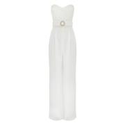 Stijlvolle Jumpsuits voor Vrouwen Kocca , White , Dames