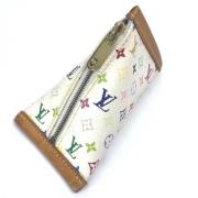 Pre-owned Leather wallets Louis Vuitton Vintage , White , Dames